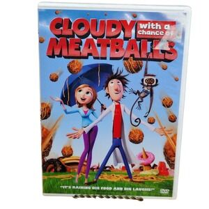 Cloudy With A Chance Of Meatballs DVD Movie Film Animated Comedy Family Kids new